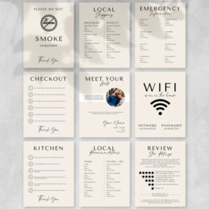Air BNB Signs